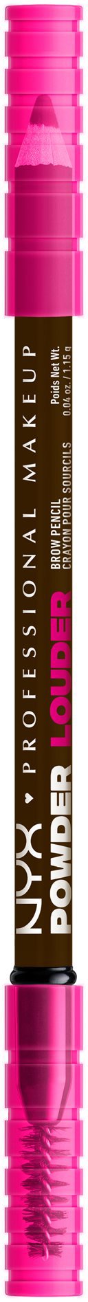 NYX PROFESSIONAL MAKEUP Powder Louder Brow Pencil Ash Brown