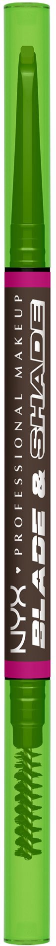 NYX PROFESSIONAL MAKEUP Blade & Shade Dual Edge Brow Pencil Espresso