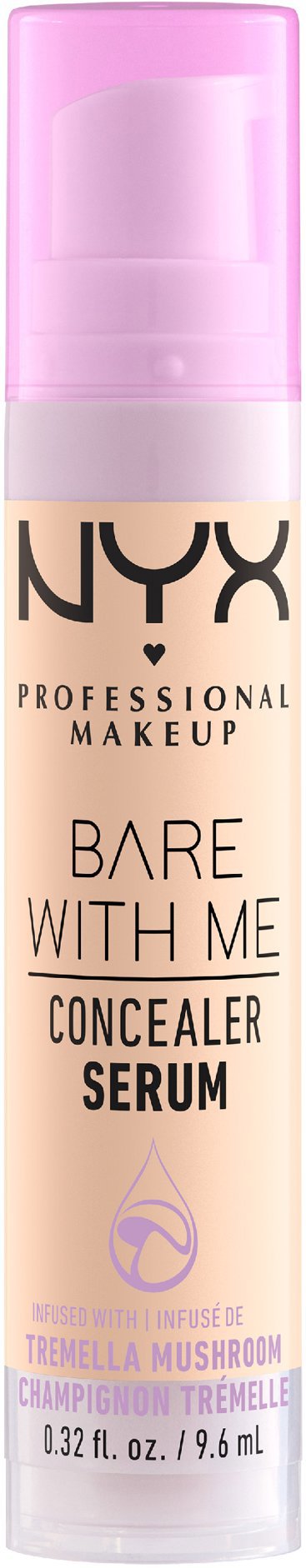 NYX PROFESSIONAL MAKEUP Bare With Me Serum & Calm Concealer 01 Fair 9,6 ml