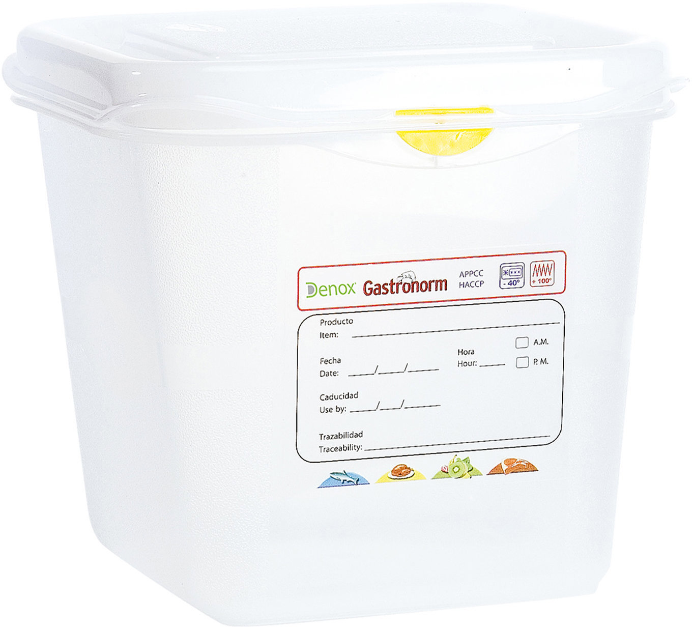 Denox GN1/6 s víkem GASTRONOX 2,6 l, vzduchotěsná