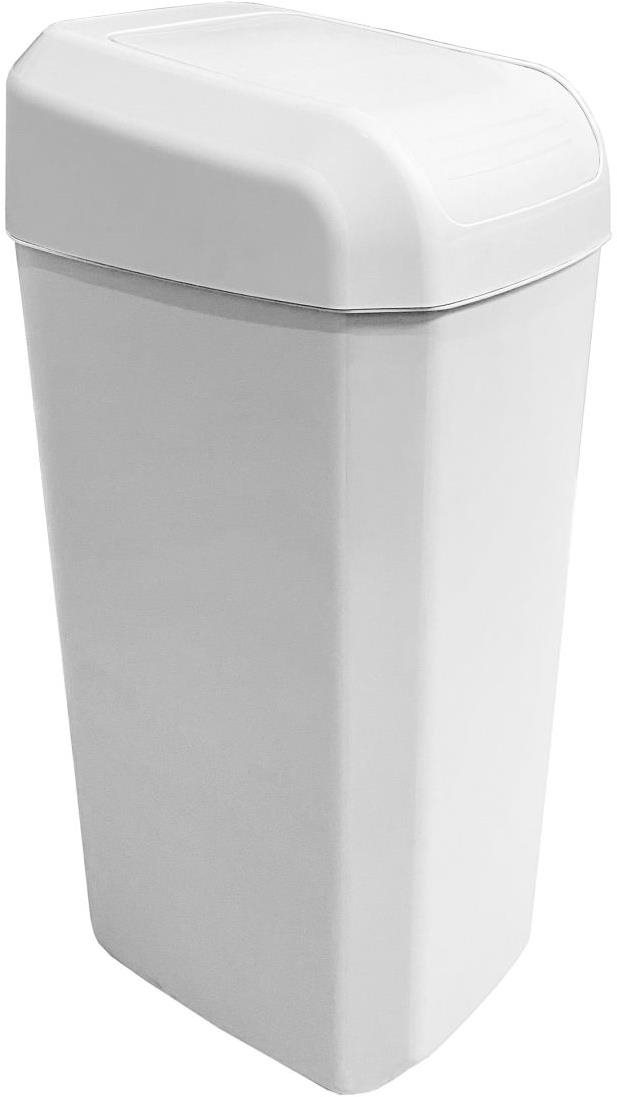 Denox Troya odpadkový kôš 45 l, biely