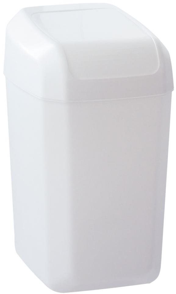 Denox Troya odpadkový kôš 15 l, biely