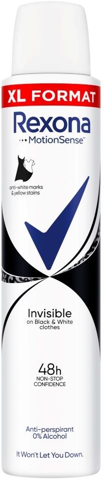REXONA Invisible B&W 200 ml
