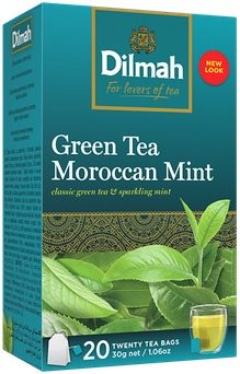 Dilmah Čaj zelený Marocká mäta 20× 1,5 g