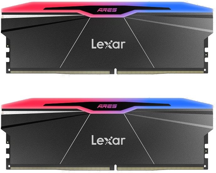 Lexar ARES 48 GB KIT DDR5 7600 MHz CL38 RGB 2nd Gen Black