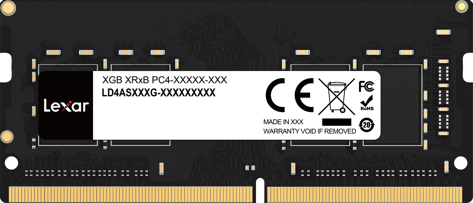 LEXAR SO-DIMM 16 GB DDR4 3200 MHz CL22