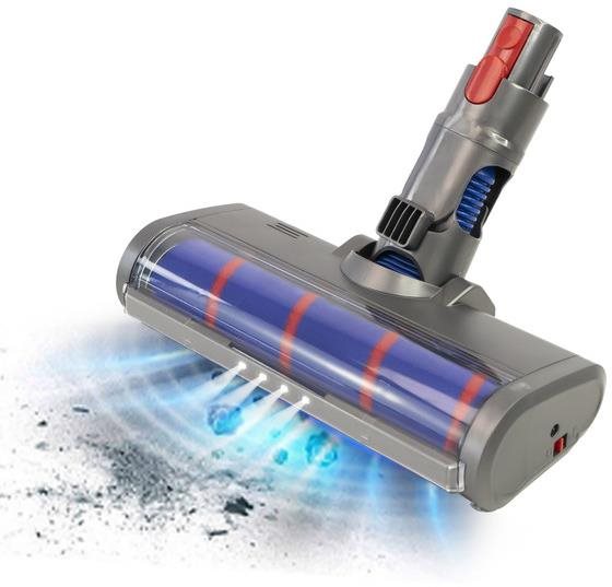 JOLLY DSN 02 – Podhlahová hubica s bielym LED osvetlením na Dyson V7, V8, V10, V11, V15