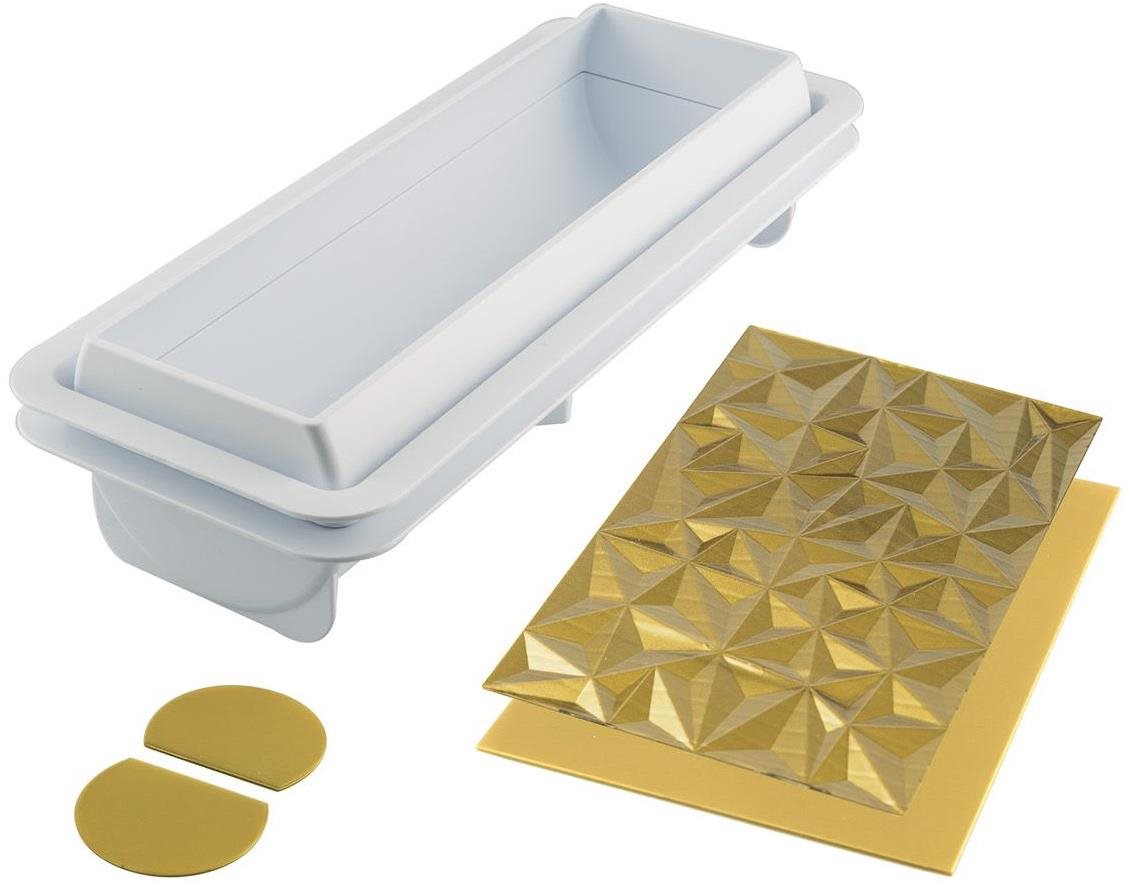 Silikomart Silikónová forma na pečenie torty DIAMOND BUCHE