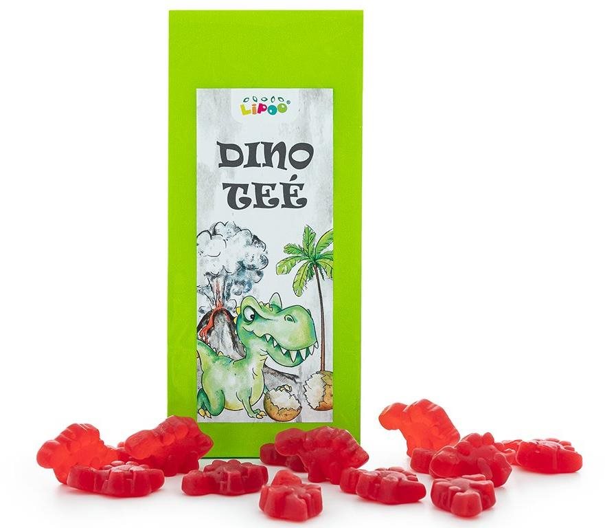 Dino teé čajoví dinosaury s príchuťou jahôd