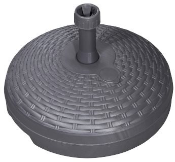 DOPPLER Stojan na slnečník PVC, umelý ratan 20 l
