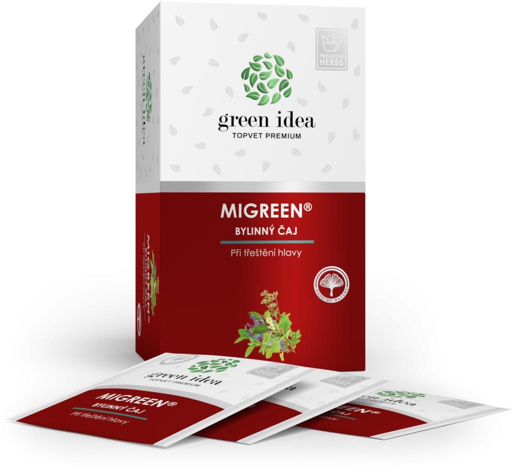 Herbex migreen bylinný čaj