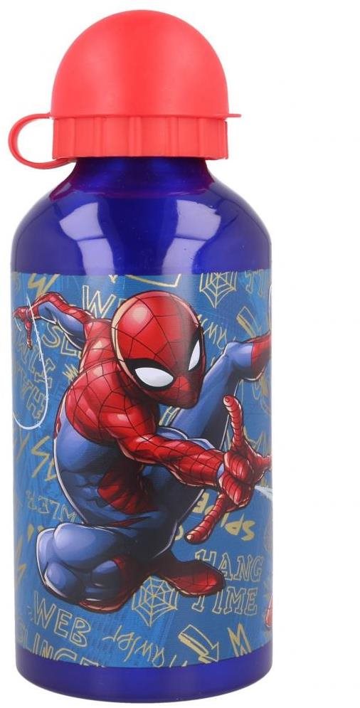 Siva fľaša na pitie Spider – Man 500 ml