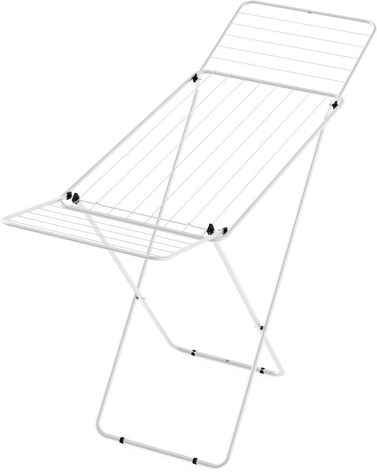 DURAmat Sušiak na bielizeň, skladací, White 103, 18 m