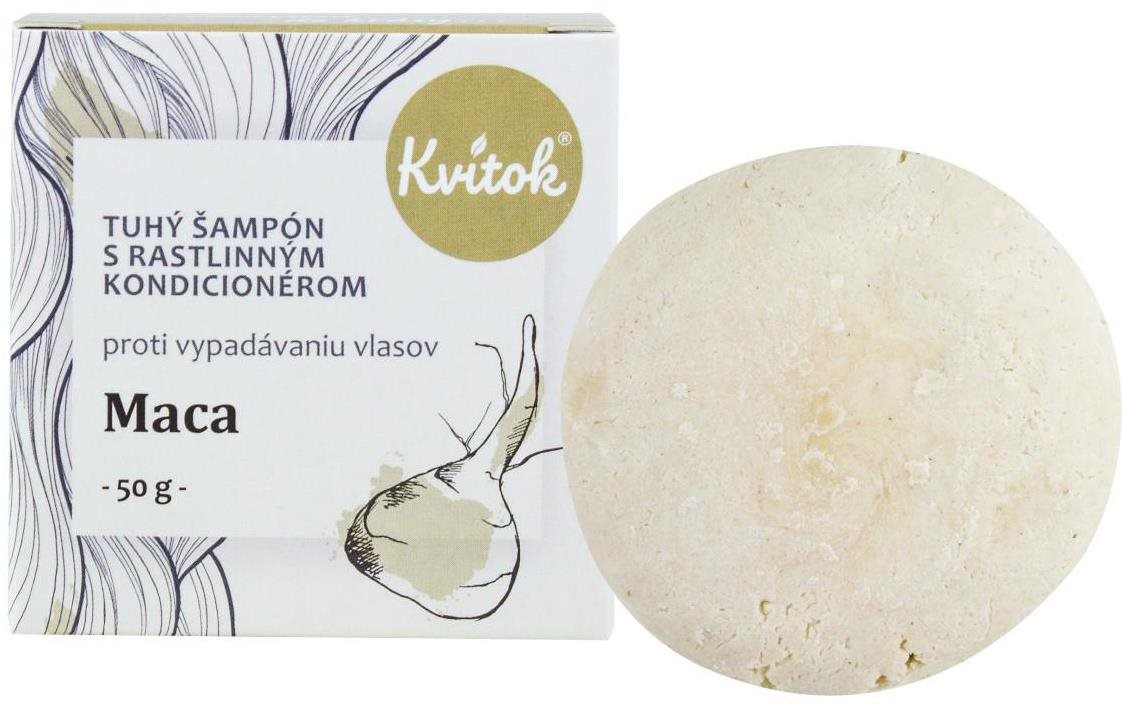 KVITOK Tuhý šampón Maca 50 g