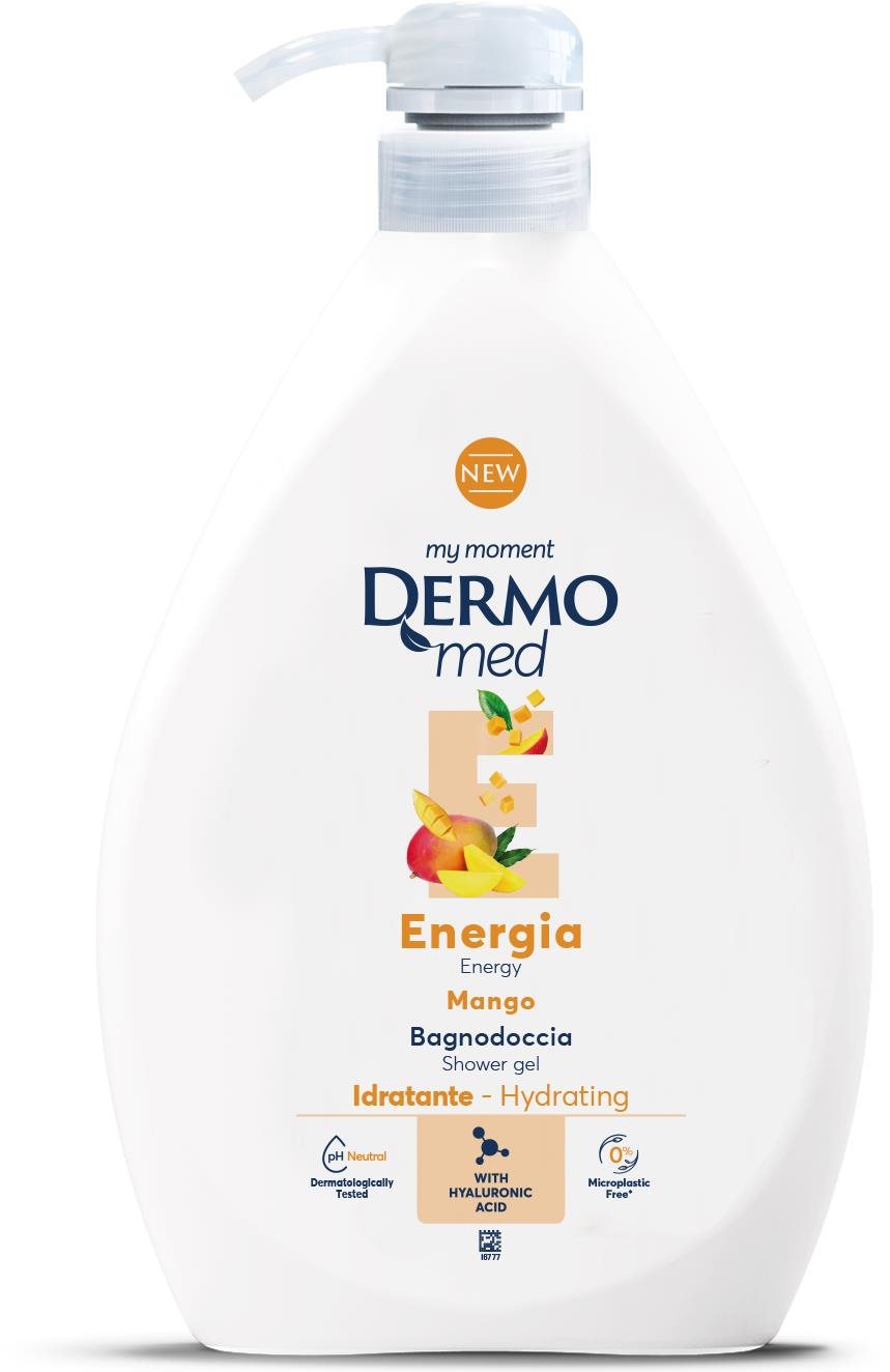 DERMOMED Bagnodoccia Energia sprchový gél mango 1 l