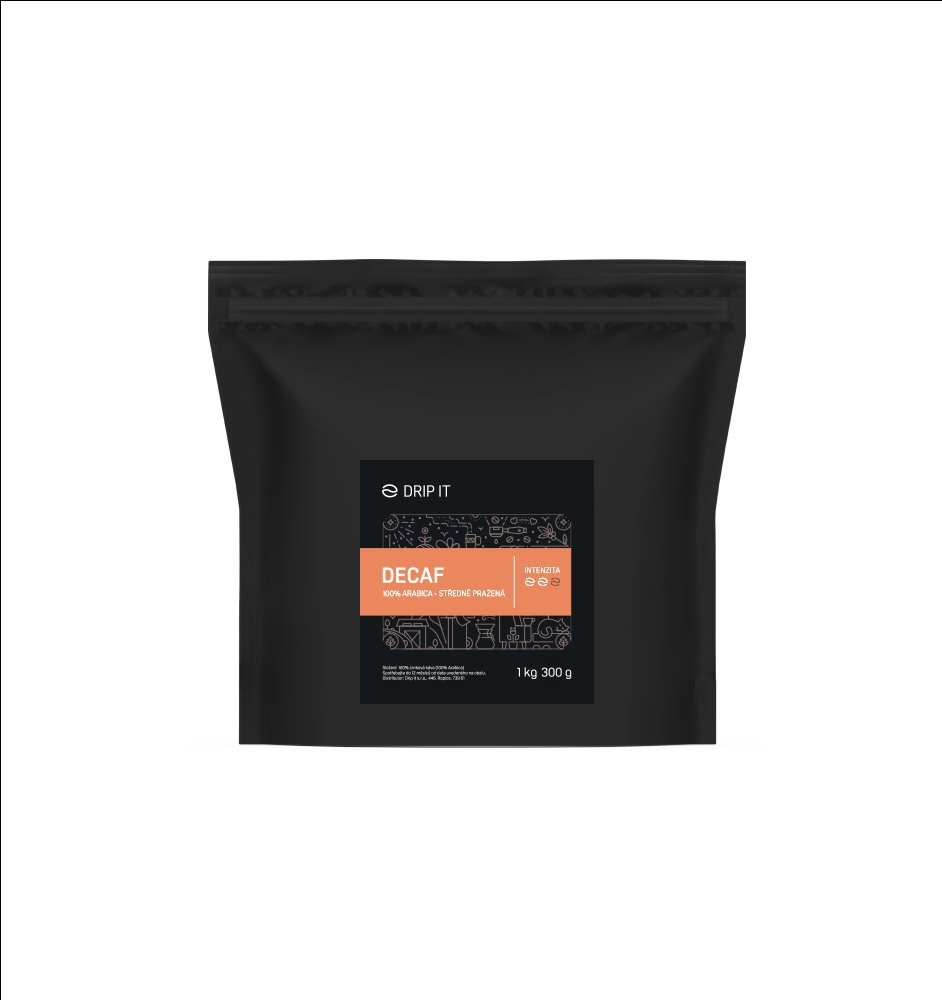 Drip it Zrnková káva Decaf 300 g