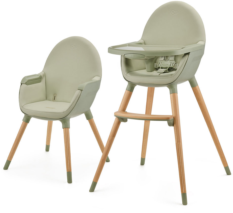 KINDERKRAFT Židlička jídelní FINI2 Green