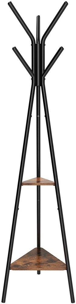 Stojanový vešiak Parker, 179 cm, čierny