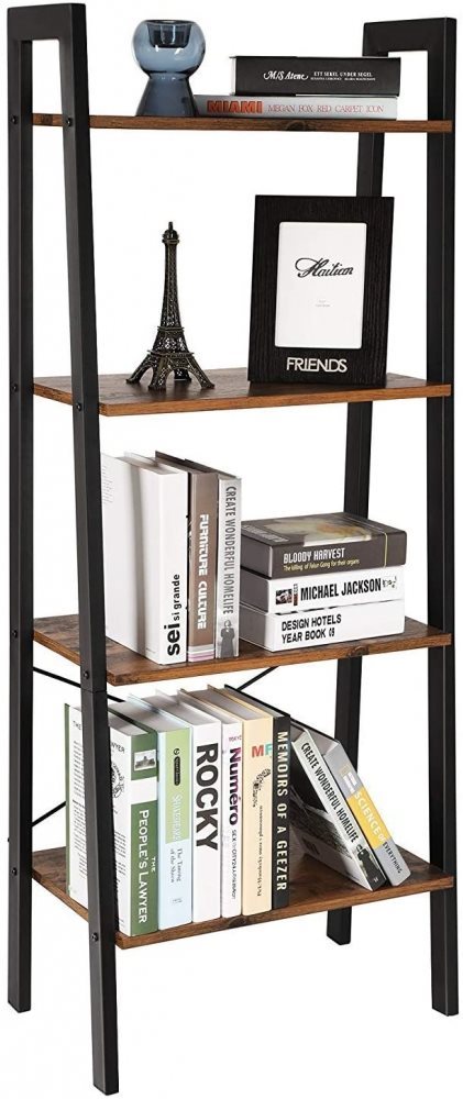 Regál Mohamed, 137 cm, hnedý