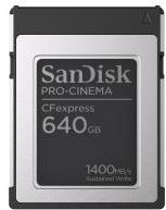 SanDisk CFexpress Type B 640 GB PRO-CINEMA