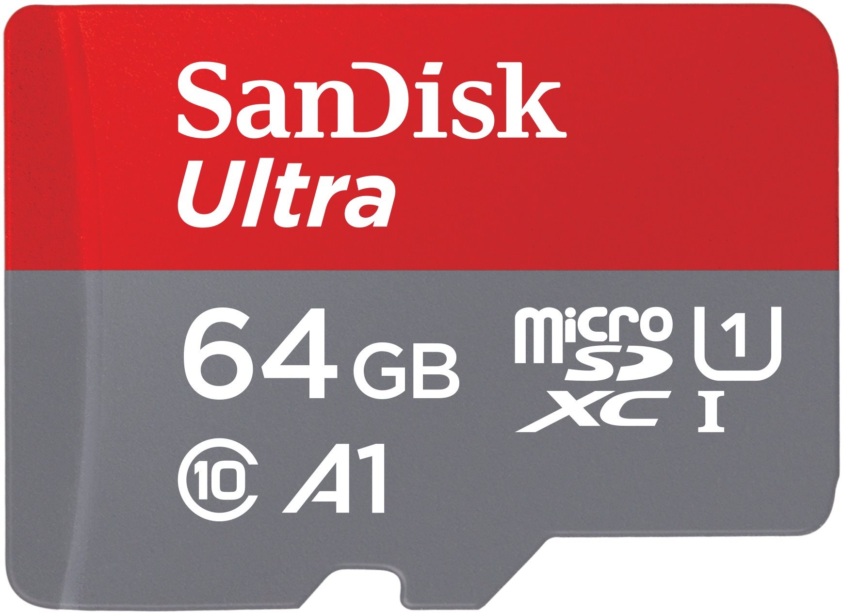 SanDisk MicroSDXC Ultra 64 GB + SD adaptér