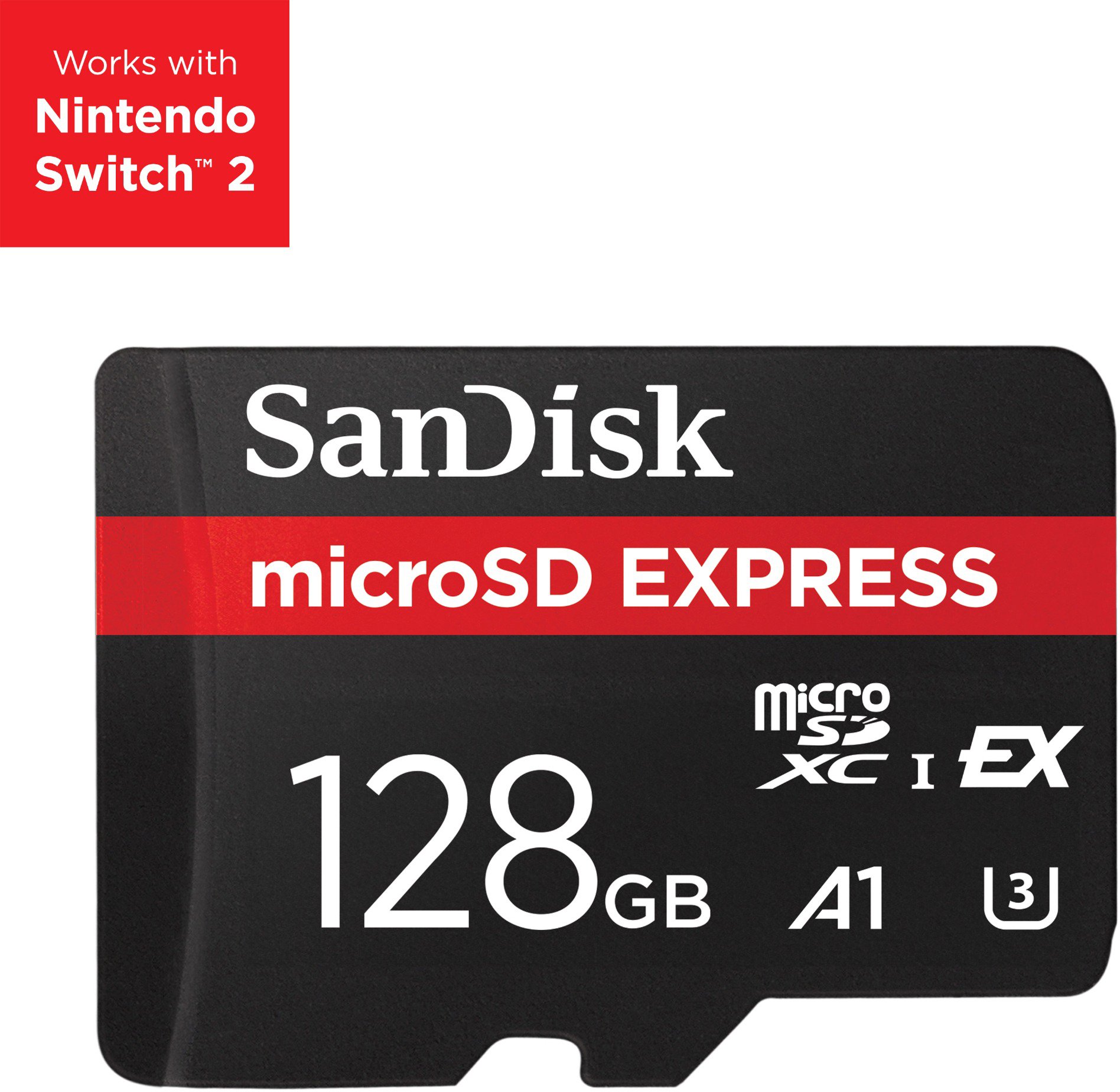 SanDisk MicroSD Express 128 GB (NVMe)
