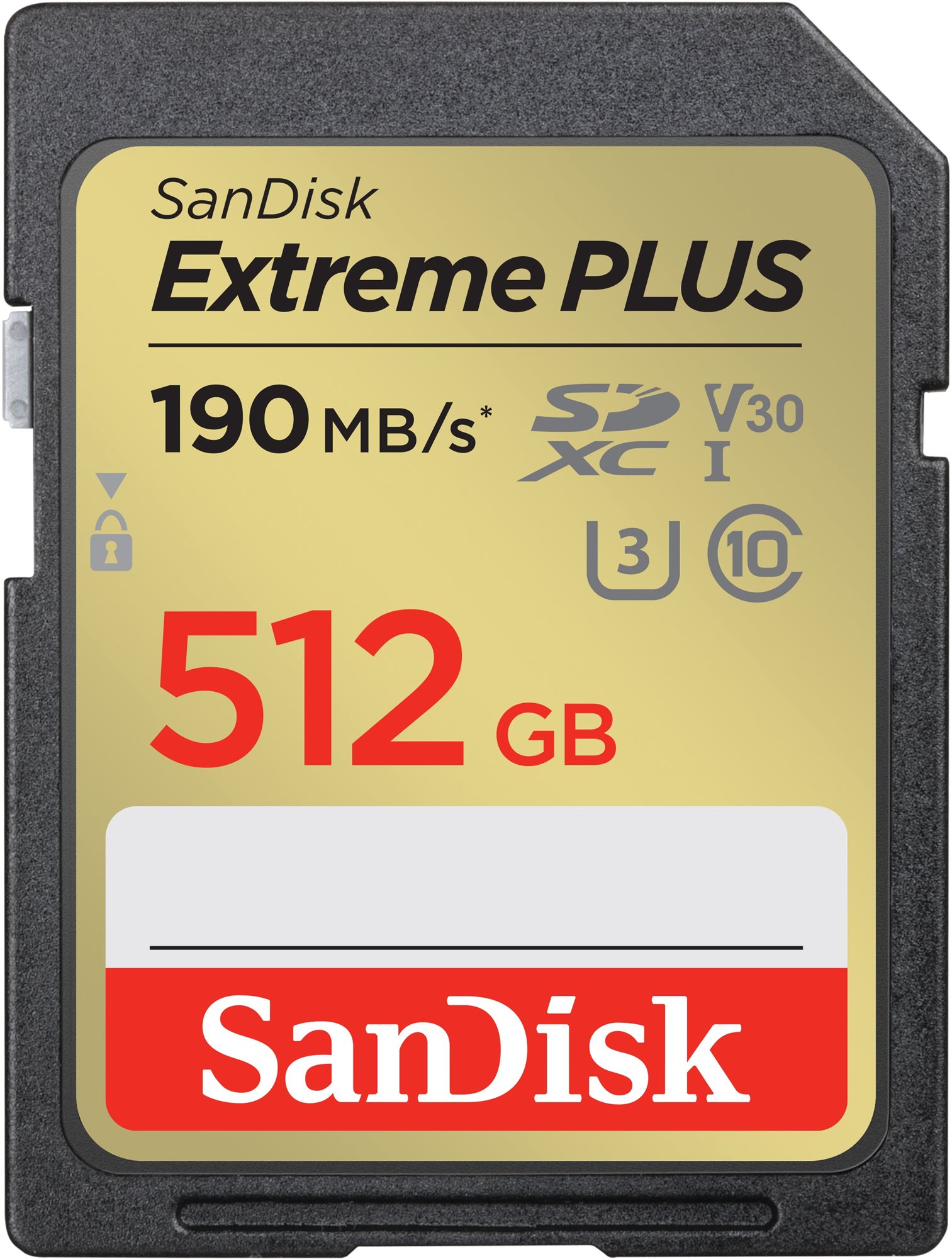 SanDisk SDXC Extreme PLUS 512 GB