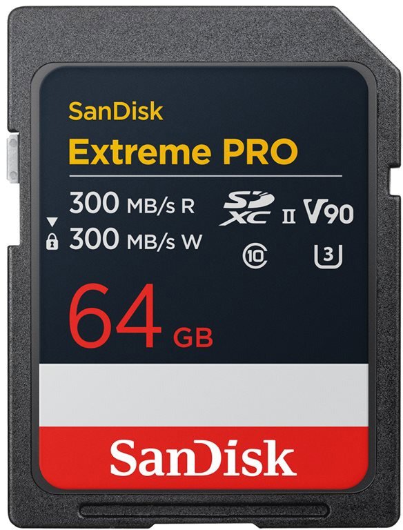 SanDisk SDXC 64 GB Extreme PRO V90