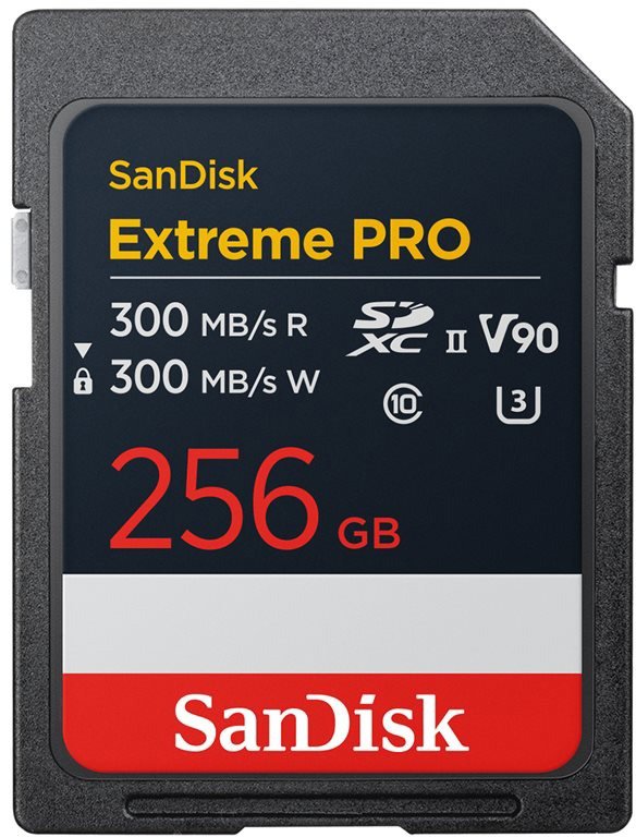 SanDisk SDXC 256 GB Extreme PRO V90