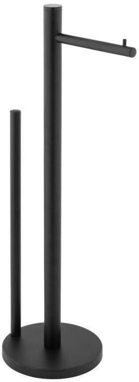 DuraHome Stojan na toaletný papier, LAGO 50974, čierny