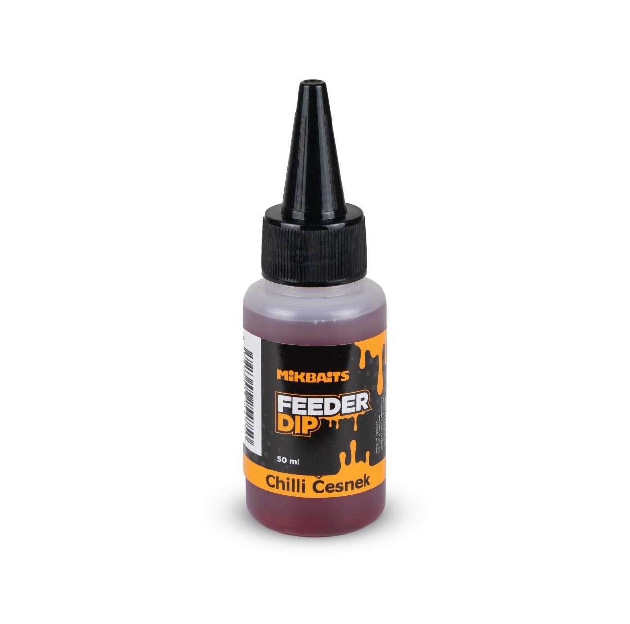 Mikbaits Feeder dip Chilli Cesnak 50 ml