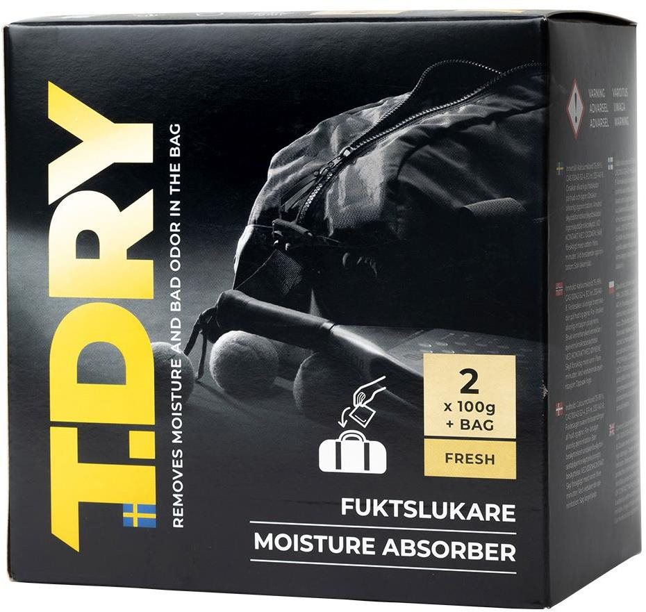 Everbrand Sweden T. Dry Fresh, cestovný pohlcovač vlhkosti a zápachu, parfumovaný, 2 × 100 g