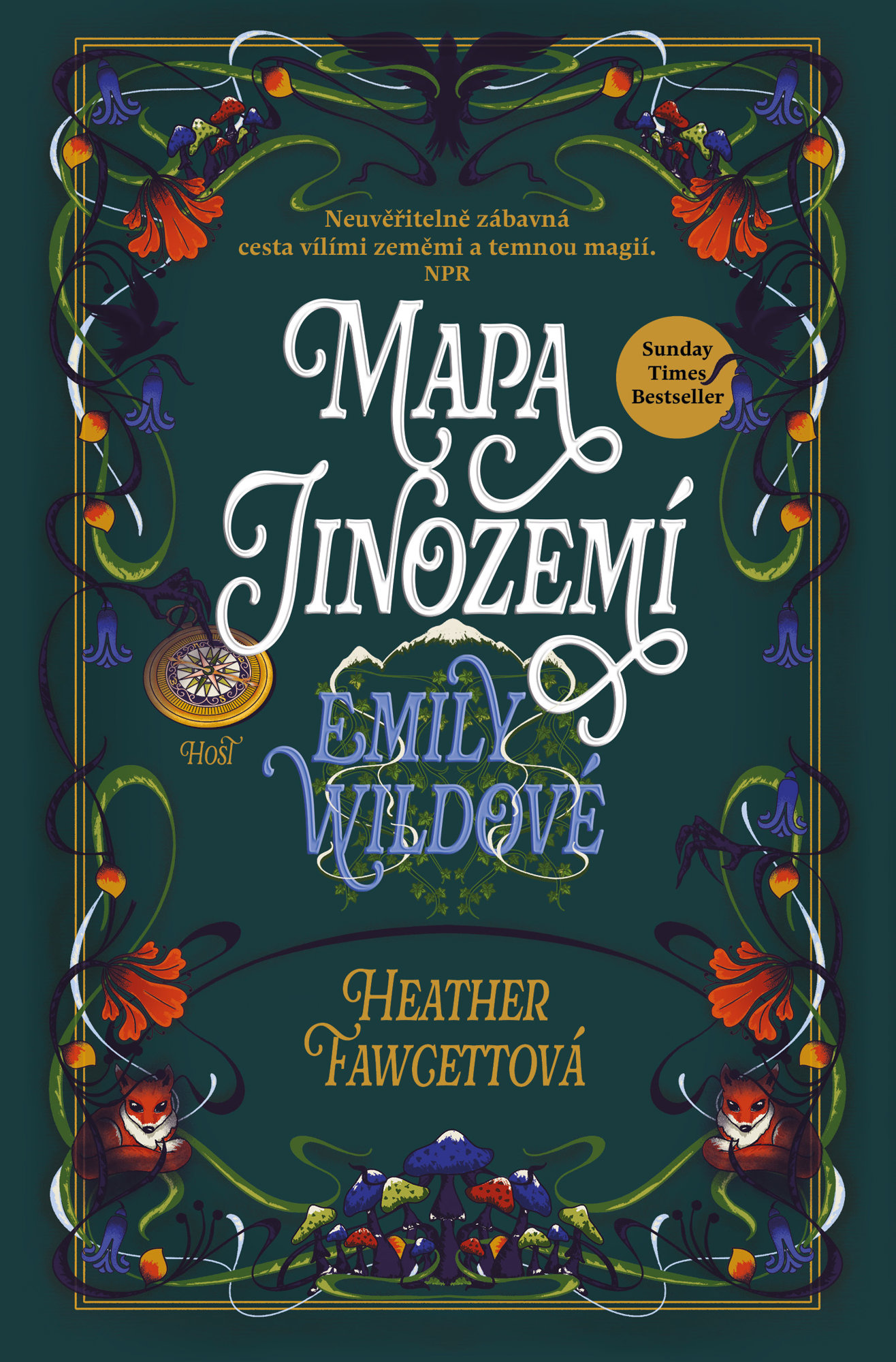 Mapa Jinozemí Emily Wildové