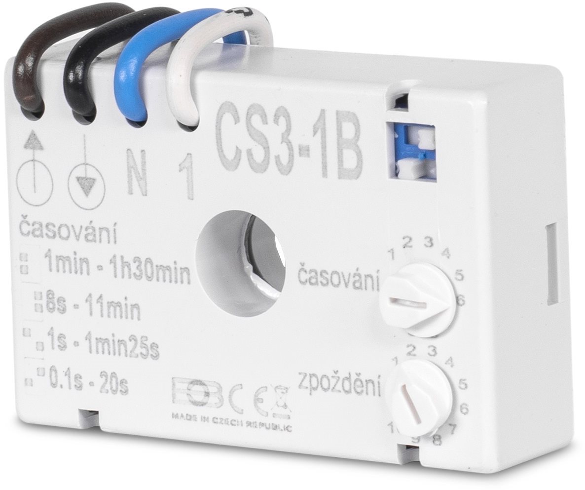 Elektrobock CS3-1B časový spínač pod vypínač