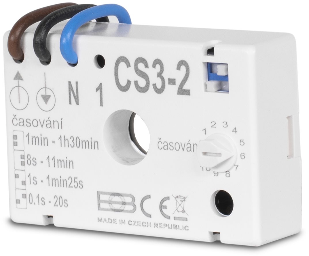 Elektrobock CS3-2 časový spínač pod vypínač