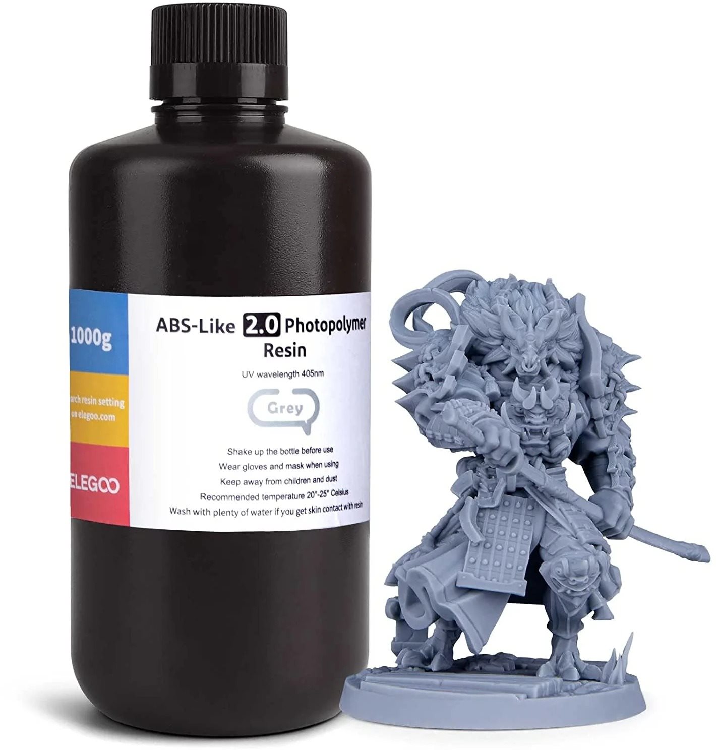 ELEGOO ABS-like Resin 2.0 1 kg-Grey