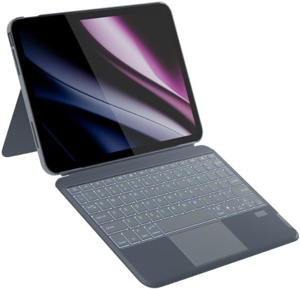 Epico podsvietená klávesnica s puzdrom pre iPad Pro 11"/iPad Air 10,9"/10,9" M1/M2/M3 – nemčina