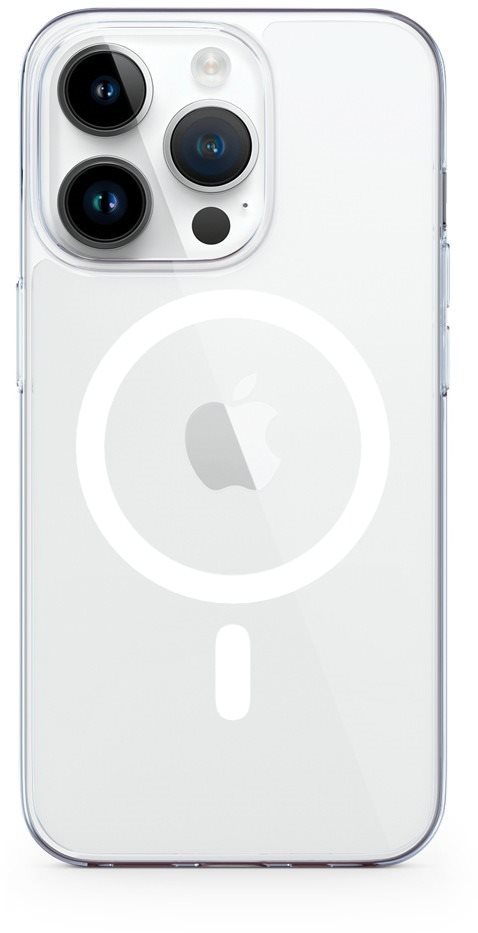 Epico Hero kryt na iPhone 14 Max s podporou uchytenia MagSafe – transparentný