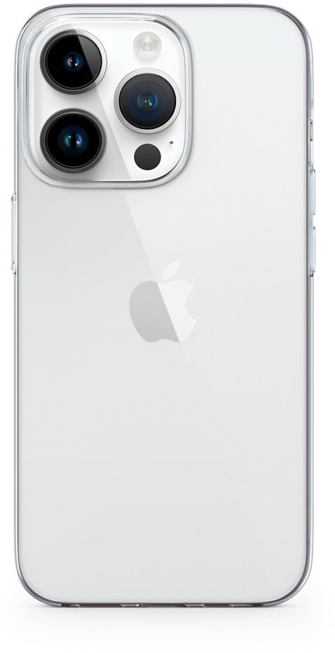 Epico Twiggy Gloss kryt na iPhone 14 – biely transparentný