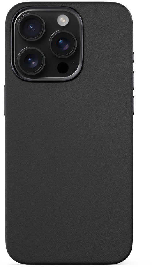 Epico Mag+ kožený kryt iPhone 16 Pro Max – čierny
