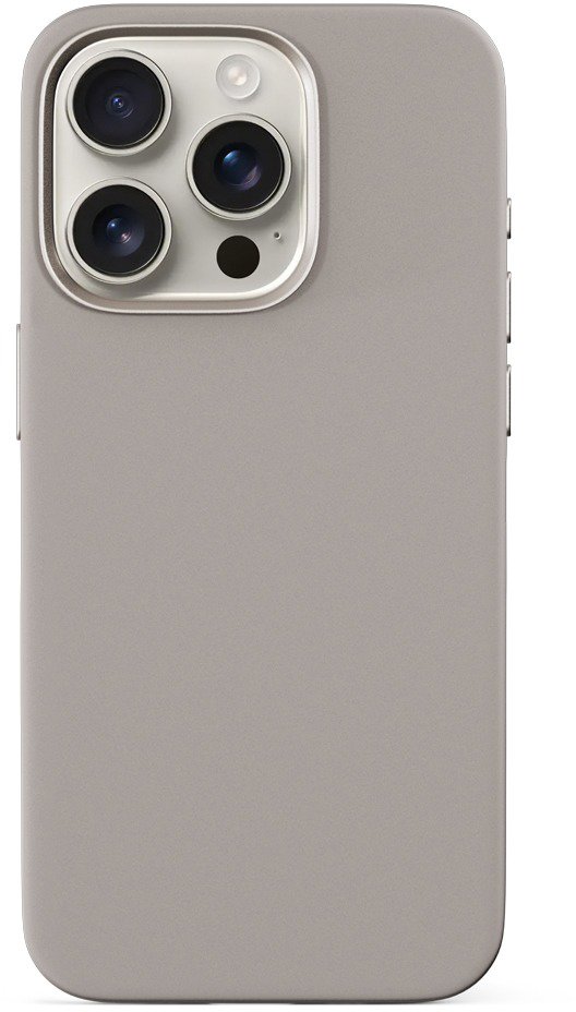 Epico Mag+ Silicone Pro kryt iPhone 16 Pro – béžový titán