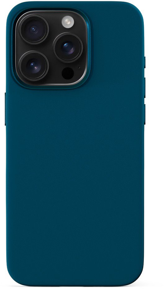 Epico Mag+ Silicone Pro kryt iPhone 16 Pro – petrolejový modrý