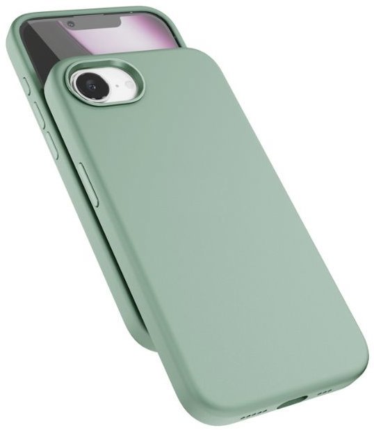 Epico Mag+ Silicone Pro kryt iPhone SE (2025) – mätovo zelený