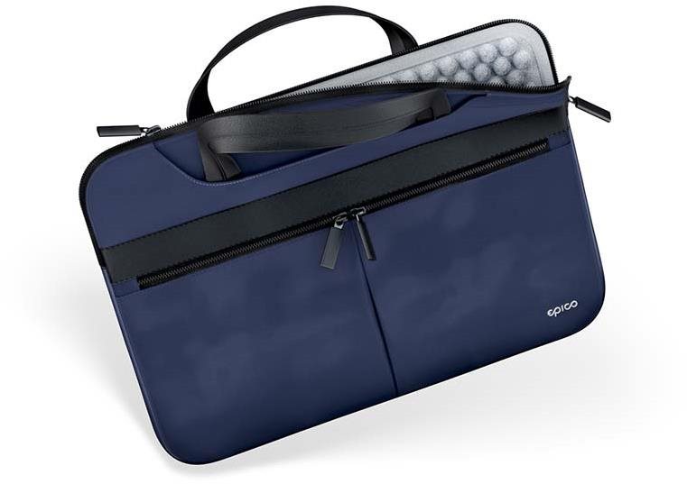 EPICO Hero taška na MacBook Air/Pro – polnočná modrá