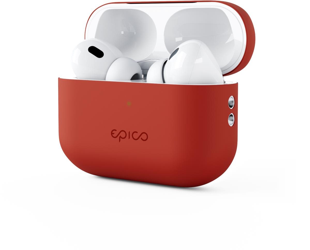 Epico silikónové puzdro na Airpods Pro 2 – červené