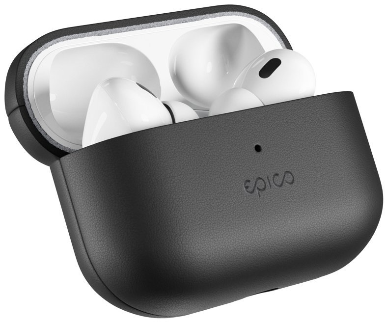 Epico kožené puzdro AirPods Pro 3 – čierne