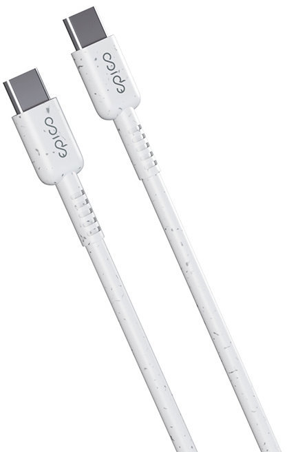 Epico Resolve 1,2 m kábel USB-C na USB-C – biely