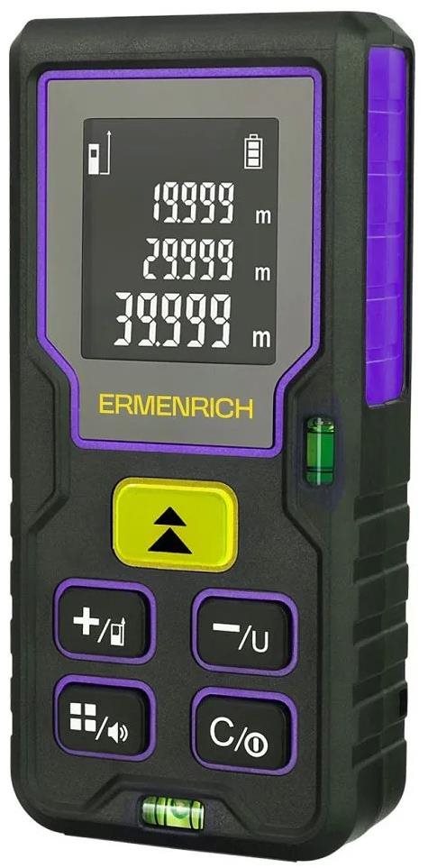 ERMENRICH Laserový diaľkomer 40 m Reel Laser Meter GD40 (bez batérií)