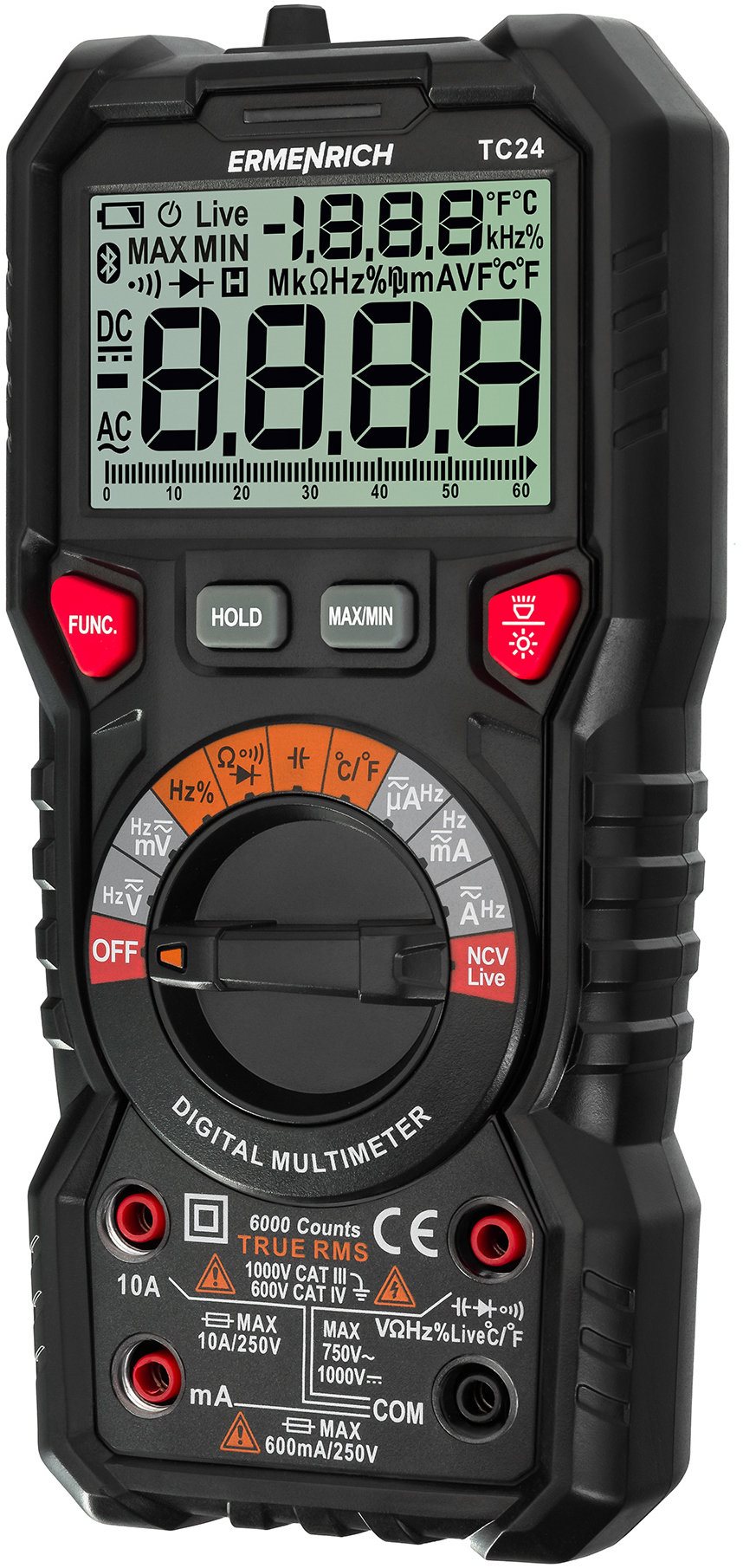 Ermenrich Digitálny multimeter Zing TC24