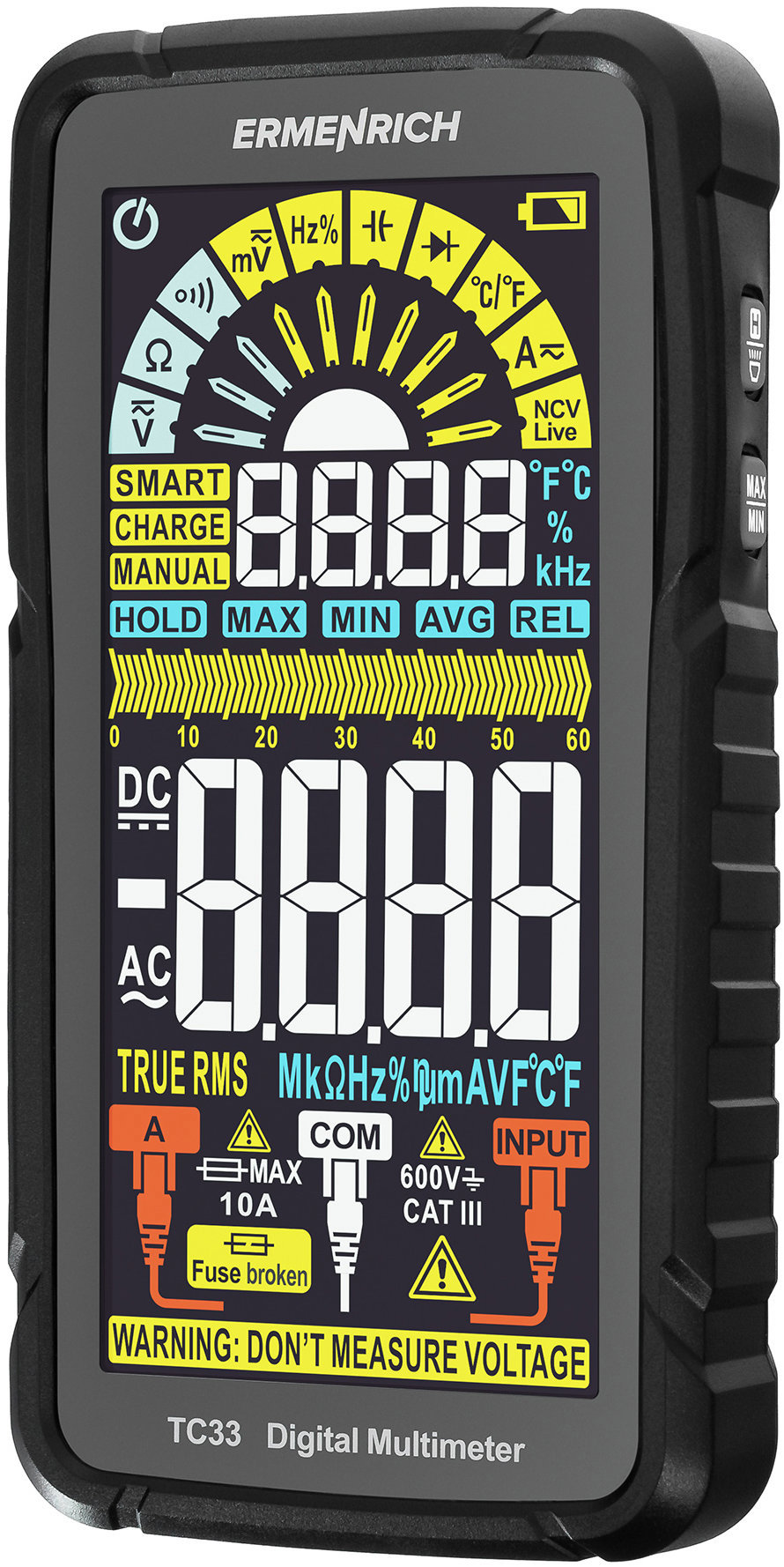 Ermenrich Digitálny multimeter Zing TC33